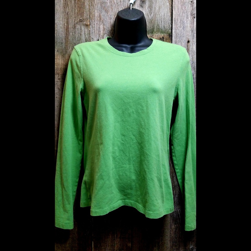 Medium Old Navy Green Long Sleeve Top